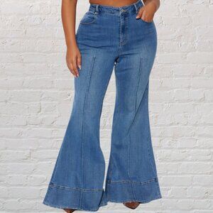 Plus Size 22 EXTREME FLARE Jeans NWT